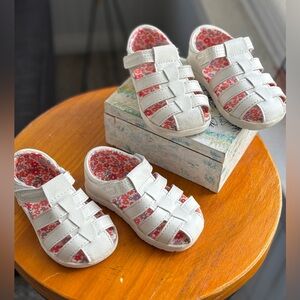 Cat & Jack White Sandals Bundle